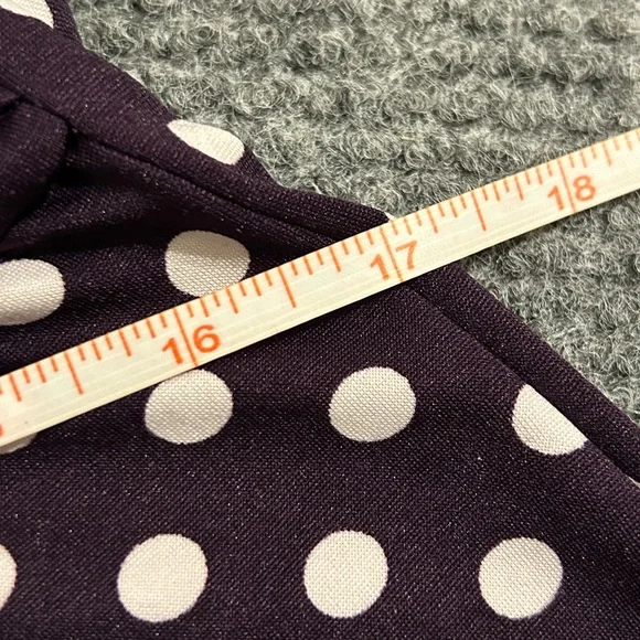 Perceptions Black and White Polka Dot Maxi Dress - Picture 5 of 5